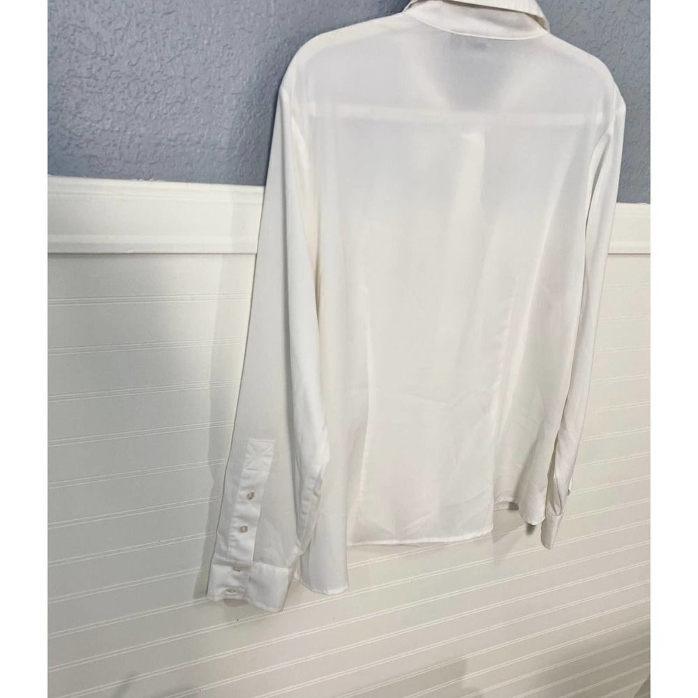 Milanowhite Button Down Collared Shirt - image 6